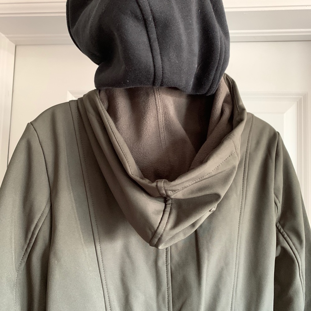 NWT FRENCH CONNECTION💥HP🎉Versatile Coat Olive, S - Picture 11 of 15